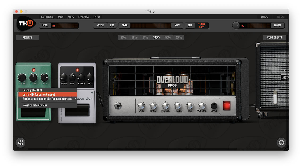 Overloud TH-U Premium 1.4.20 + Complete 1.3.5 for mac instal