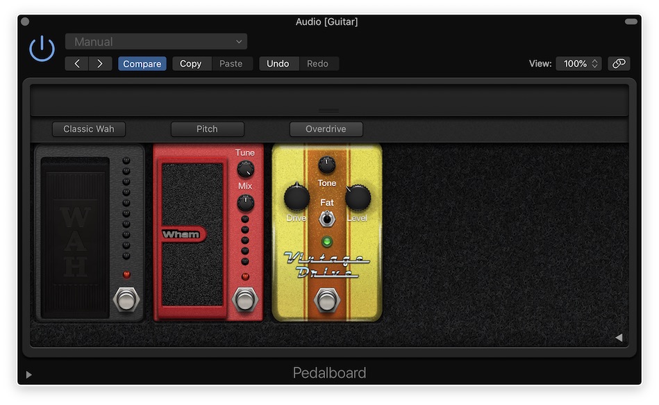 how to change guitar rig presets via foot controller