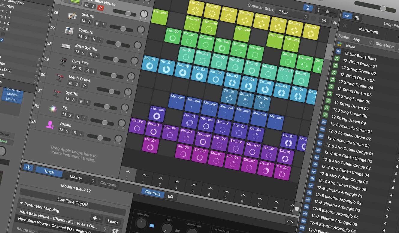 How to map an effect and assign a controller in Logic Pro X